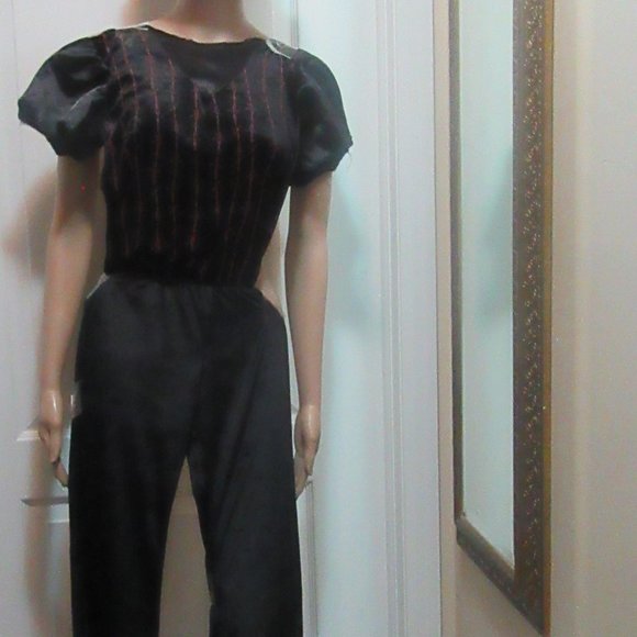 Halloween Costume Witch Jumpsuit and Hat for girls size 10/ 12 - Picture 7 of 9